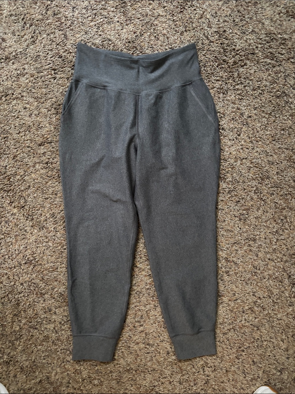 Old Navy Charcoal High-Rise Jogger Pants